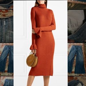 Ulla Johnson Claude Turtleneck Dress